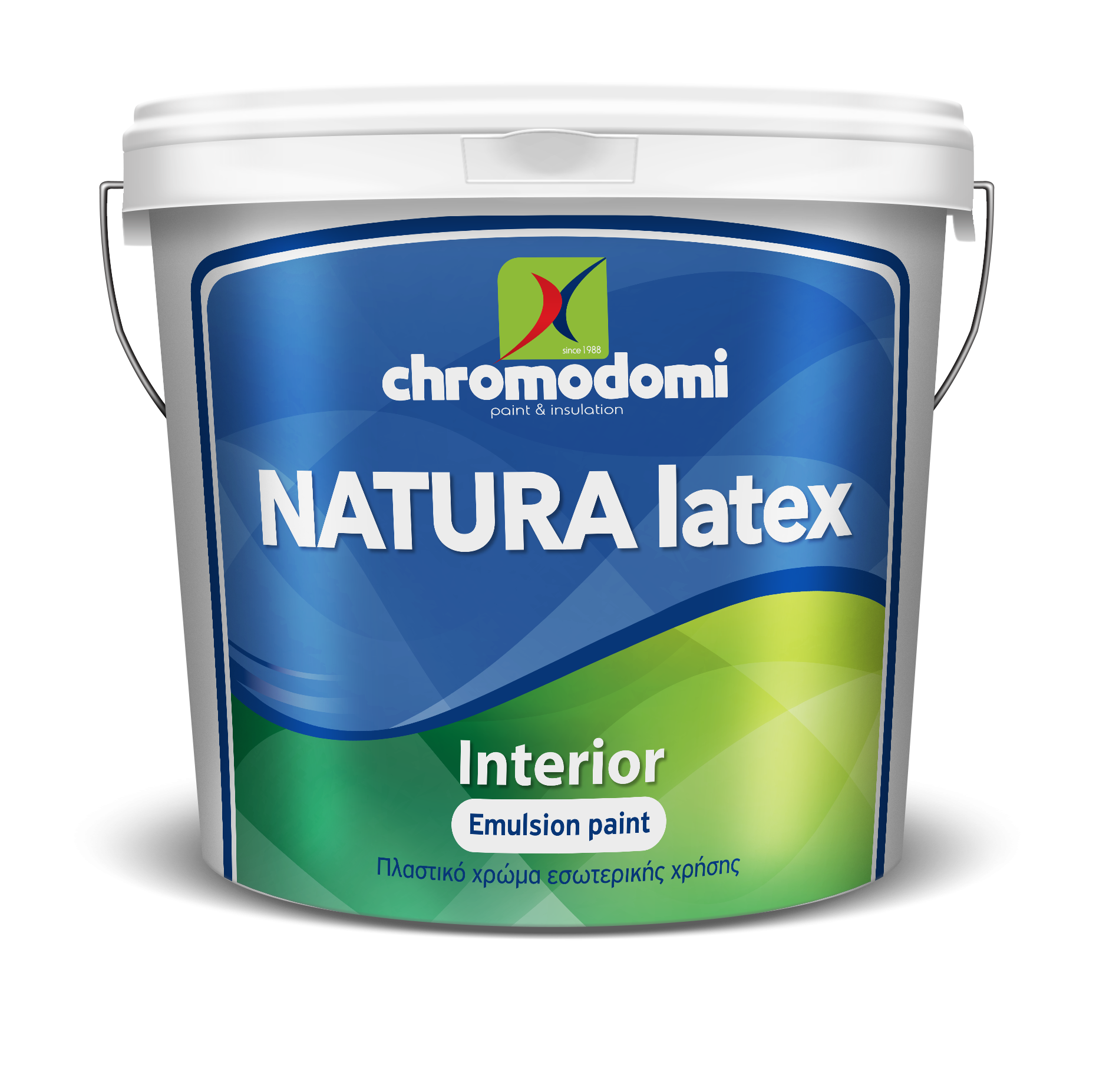 ემულსიური საღებავი NATURA-LATEX WHITE — ინტერიერის საღებავი